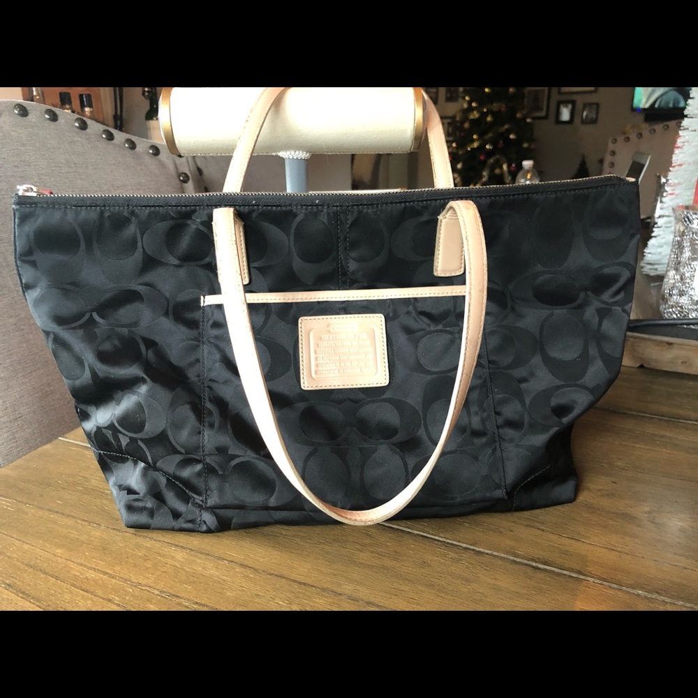 Large coach tote